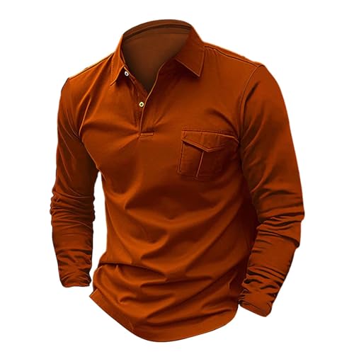 Polo para hombre manga larga cuello con botones miniatura 1