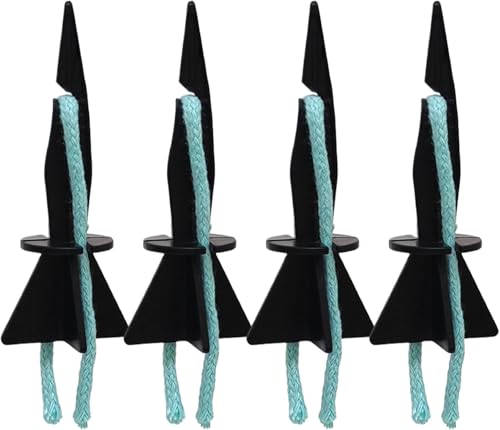 Liyquint 4 Pack Self-Watering Stakes, Reusable Automatic Home Supplies,Indoor Plant Watering Devices | for Indoor Outdoor Potted House Plants Flower Gardening Care Growing Tomato (Black)