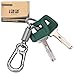11039228 Laser Cut Heavy Equipment Ignition Key for Volvo Articulated Hauler Models A25D A35C A35D A40 A40D,2 Keys with Keychain