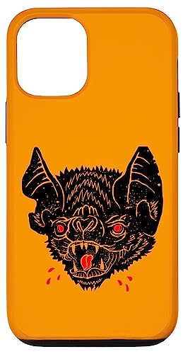 iPhone 12/12 Pro Creepy Spooky Halloween Vampire Bat Blood Case