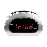 Mainstays Digital Alarm Clock, Black
