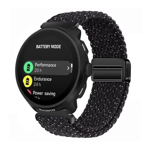 �ґg�\�����[�v�e���X�g���b�v�Ή�Suunto Run�p�����o���h�N�C�b�N���[�X���v�i�C�����X�g���b�v�ւ��x���g���C�o�b�N�������x���g�}�O�l�b�g�R���p�`�u���V���I�~Suunto Run�L�k���������f�B�[�X �����Y (1)
