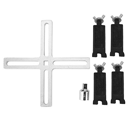 Fydun 4 Jaw Fuel Lid Wrench Spanner Universal Adjustable Fuel LID Wrench Fuel Pump Send Unit Remover Installer Tool