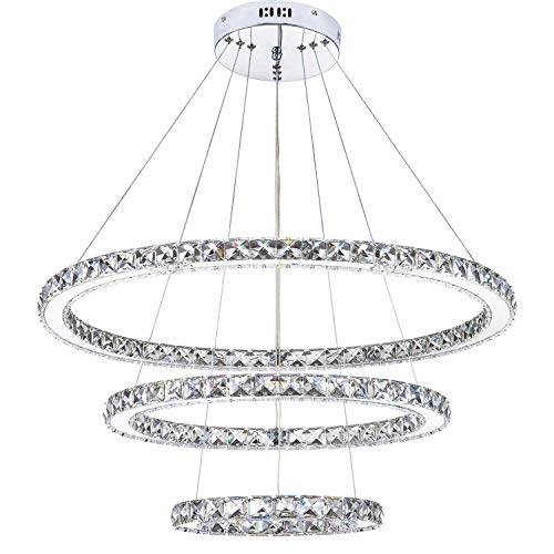 KROSON Modern Crystal LED Chandelier