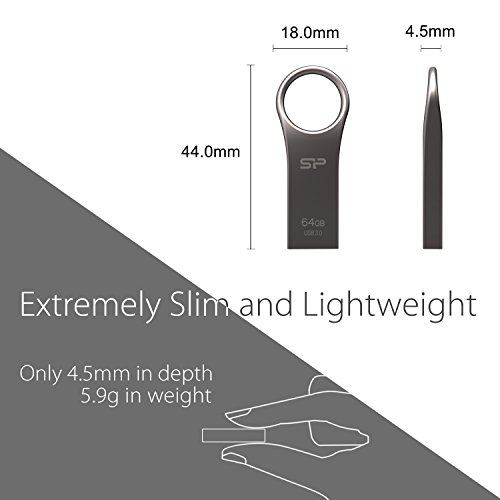 Image of Silicon Power 64GB 5 Pack USB 3.0 /3.2 Gen1 USB Flash Drive Jewel J80