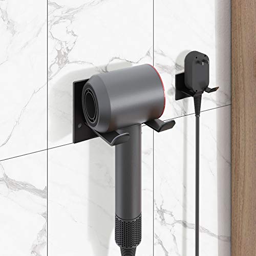 XIGOO Self Adhesive Hair Dryer Holder Wall Mounted