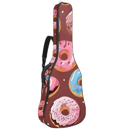 Sac de guitare double réglable étanche 104 cm tissu Oxford