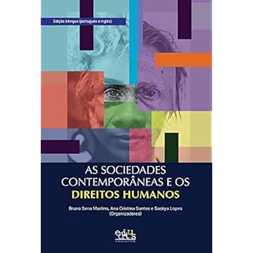 Capa do livro As Sociedades Contemporâneas e os Direitos Humanos