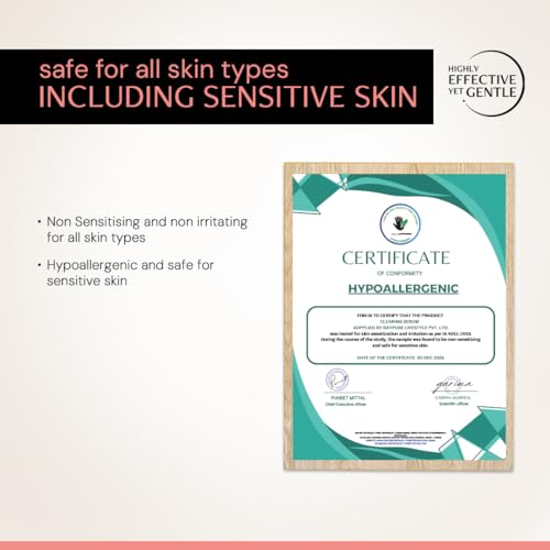 Image of Deconstruct 5% Niacinamide Serum + 2% Alpha Arbutin Clearing Serum| Clinically Tested| Reduces Dark Spots, Pigmentation, Acne Marks & Tanning |4-in-1 Multi-Benefit |Non-Irritating | 10ml