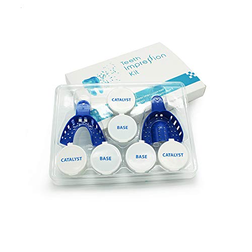 Teeth Impression Putty Silicone Material Tray Teeth Molding Kit for Impression Kit