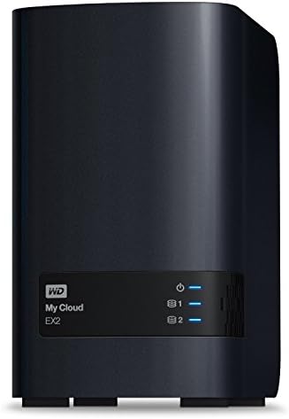 WD My Cloud EX2 NAS, Nero
