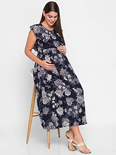 Image of AV2 Women Maternity Feeding Dress | Feeding Kurti | Nursing Dress -5071