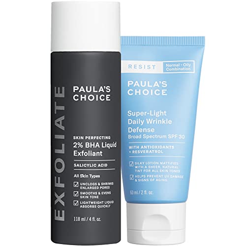 Paula's Choice 2% BHA Liquid Exfoliant & RESIST Super-Light Daily...