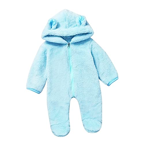 Holibanna Baby Hooded Romper Newborn to Toddler Cotton Soft Comfortable Winter Romper Christmas Present
