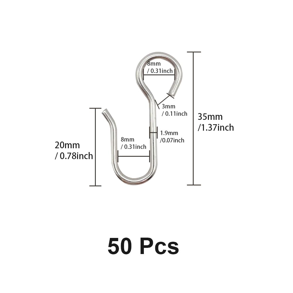 UMCHU Curtain Track Roller, Curtain Roller, Silent Roller, Direction Roller, for Curtain Track (Stainless Steel Silver-35mm) - Image 2