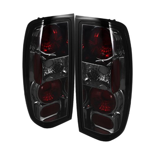 Euro Style Tail Light For Nissan Frontier 98-00 - Chrome Smoked #TOP21