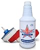 Bring It On Cleaner Hard Water Stain Remover for Glass, Soap Scum remover for Shower glass, Fiberglass, Windows, Tile and Grout Cleaner, Water Spot Remover for Glass Includes Scrubbing Drill Pads