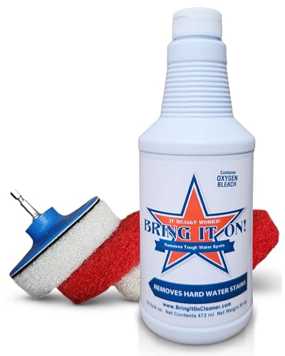 Bring It On Cleaner Hard Water Stain Remover for Glass,