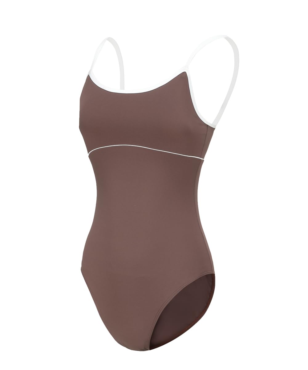 ModLatBal Women's Camisole Leotard with Adjustable Straps for Ballet Dance Leotards