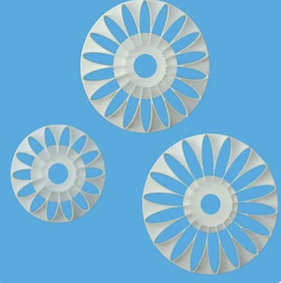 Orchard Products 3 Set SUNFLOWER DAISY Icing Sugarcraft Cutters Cake Decorating