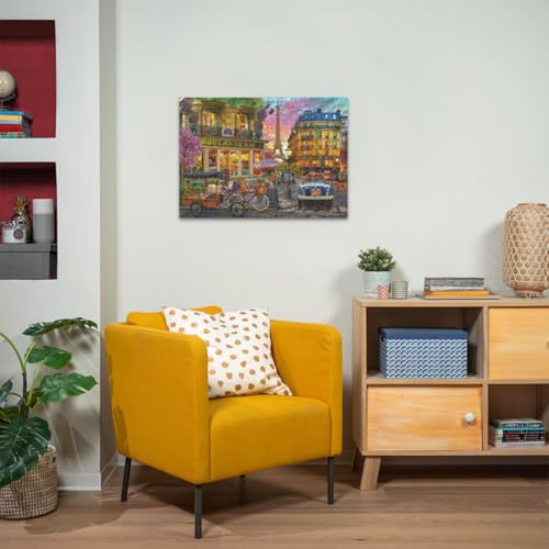 Puzzle 1000 pièces : Les premières lueurs de Paris Ravensburger France - vue 7