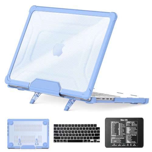 Carcasa MacBook Pro 14 M5 M4 M3 policarbonato con patas elevadoras estables