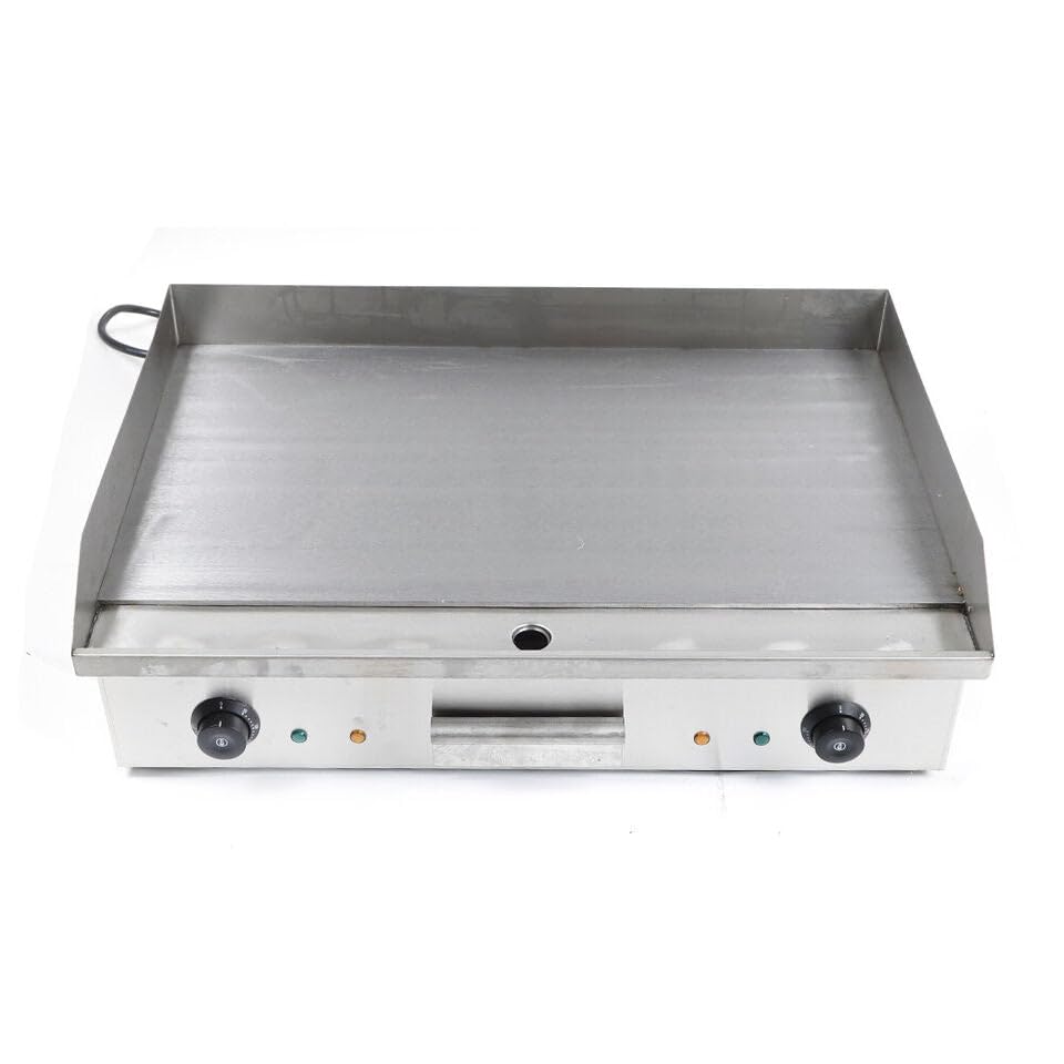 3KW Electric Countertop Restaurant Barbecue Grill-Pancake machine 110V