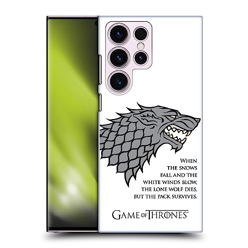 Head Case Designs �������C�Z���X HBO �Q�[���E�I�u�E�X���[���Y �z���C�g �E�C���Y �O���t�B�b�N�X �n�[�h�o�b�N�P�[�X Samsung Galaxy S23 Ultra 5G�Ή�