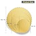 EKKONG Cake Boards, Sheets for Cake Base Ø 6+8+10+12 Inch Diameter - 4 Pieces (Gold)
