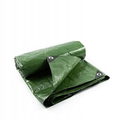 Tarpaulin Sheet Cover Green Transparent Waterproof Ground Camping Multipurpose Furniture Tarp Festival Camping (2m x 2m)