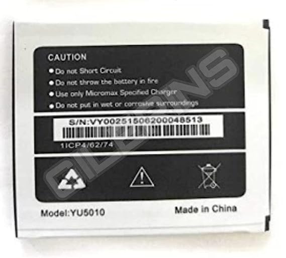 Image of Original YU5010 Battery for Micromax Yuphoria YU5010 YU5010A [2230Mah] Battery with 6 Months Warranty****(P64)