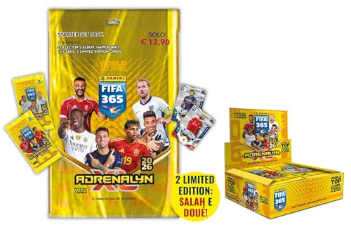 Panini FIFA 365 2026 Adrenalyn XL™ - Super Starter Pack [Starter Pack + Box da 24 Bustine]