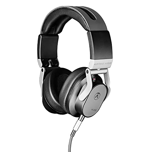 Austrian Audio Hi-X50 Professional Closed-Back On-Ear Headphones, Metallic (Black, Silver, or Gray) - Image 3