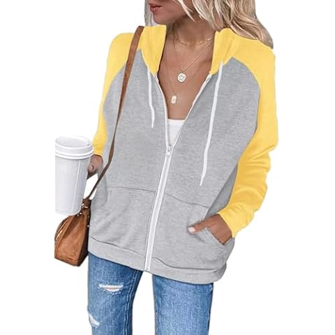 LACOZY Women's Full Zip Hoodie Jacket Cover