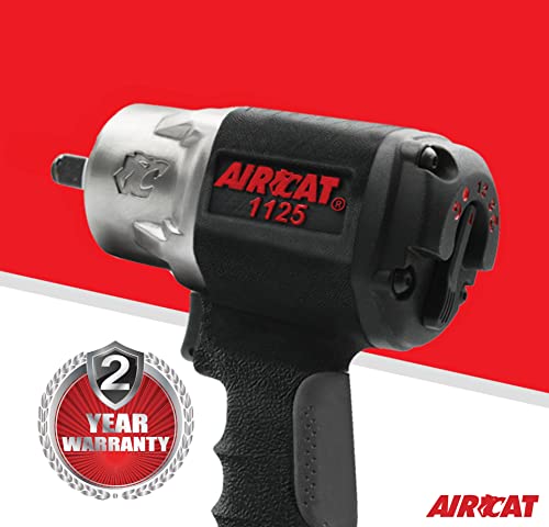 Aircat 1125: 1/2" Composite Impact Wrench 1250 Ft-Lbs #TOP3