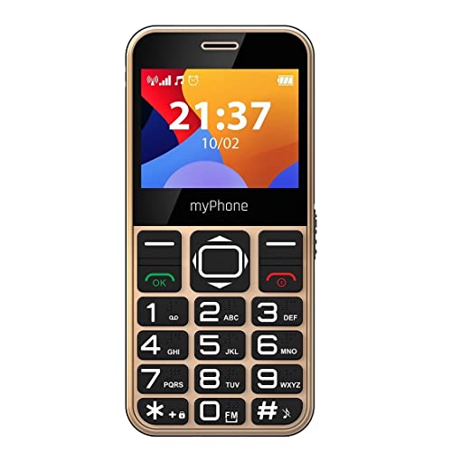MP myPhone Halo 3 - Seniormobil med Laddningsstation och Bluetooth
