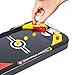 Gamie 2 in 1 Sports Table Games Mini Air Hockey Table for Kids, and Soccer Mini Games for Indoor Fun, Includes Pucks, Balls, and Strikers, Air Hockey Fits on Table or Floor for Adult and Kids