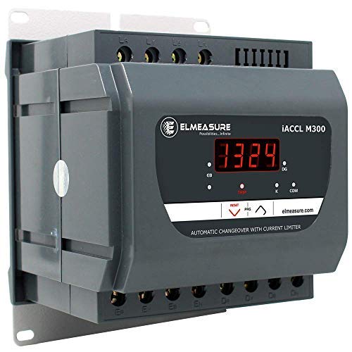 Image of Elmeasure 63A Three Phase ACCL (Automatic Phase Changeover with Current Limiter) Grey Colour Without Communication