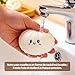 Imagen de Dumplings Squishy Gigante 7x10cm con Glitter Antiestrés