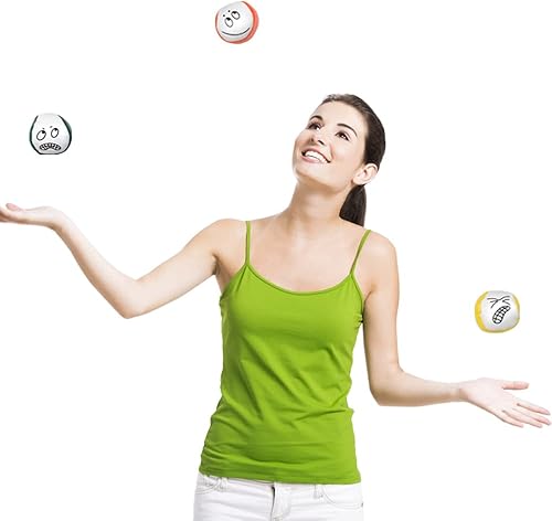 Miniatura 3 de Paquete de 16 pelotas de malabarismo para principiantes, suaves y fáciles de malabarismo, mini juego de bolas de malabarismo duraderas, juego a