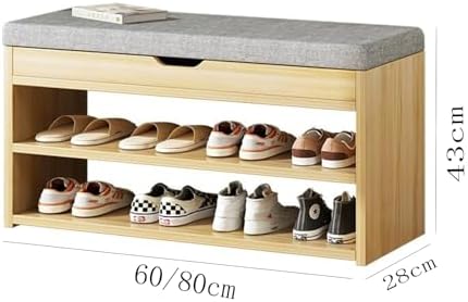 Benches Garden Bench Outdoor Patio Seating Backless Park Chair Lawn Path Slatted Seats,Entryway Shoe Bench, Entryway Shoe Cabinet with Shoe Rack, Narrow Stool with Shoe Rack and Wall Seat(80