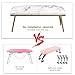 Arm Rest for Nails, Nail Arm Rest for Nail Tech with Microfiber Leather Nail Table Mat, Manicure Hand Rest Stand Nail Art Accessories Tool for Nails Tech(Marble)