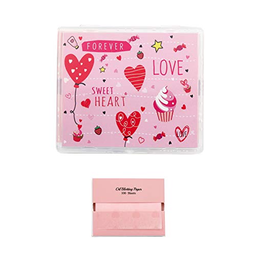 [varuza] Biodegradation Natural Hemp Face Oil Blotting Paper with Mirror Case and Refills - Thumbnail 5