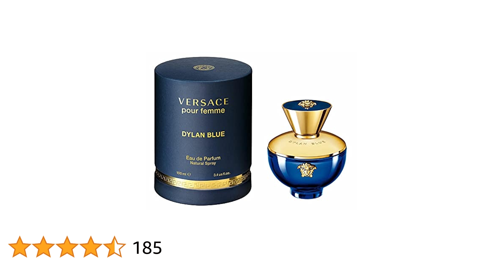 【5.19#mh】ヴェルザーチェ ディランブルー オーデトワレ 100ml Versace Dylan Blue 3.4 oz EDP Perfume for Women Brand New