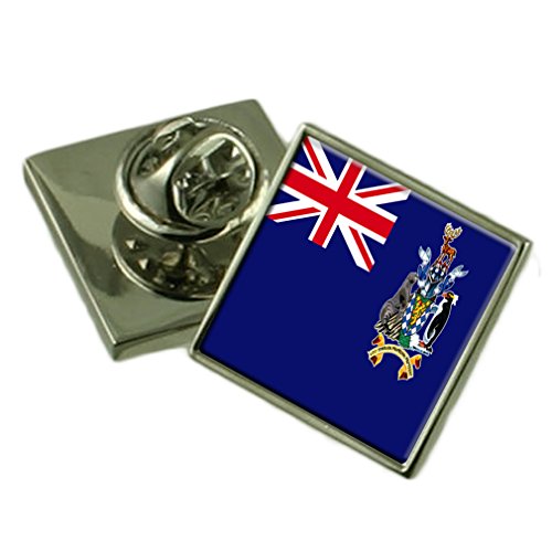 Insignia de Georgia del Sur grabada en cuadro de lujo personalizado