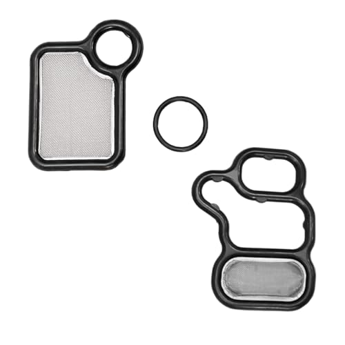 Image of 15845-RAA-A01 VTEC Solenoid Gasket kit, VTC Solenoid Spool Valve Cover with VVT Solenoid O Ring fit for 2002-2015 Honda Accord Element Civic CRV Si Acura RSX Type S TSX 91319-PAA-A01 (917-176)
