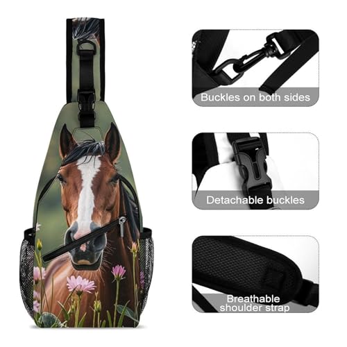 Sling Bag Crossbody Casual para Mujer y Hombre miniatura 3