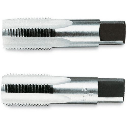 Beta 433ASG 1" - Serie di 2 maschi a mano filettatura gas cilindrica in acciaio al cromo