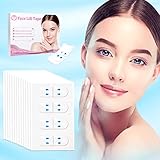 Face Lift Tape, 100 Pcs Face Lift Tape Invisible, Face Tape Lifting Invisible Makeup Tape Instant Face Lift Neck Tape Facial Tape For Jowls Double Chin Eyes Skin For Hide Facial Wrinkles Double Chin