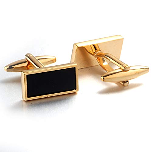 Set de Mancuernas para Hombre Daesar Dorado y Negro miniatura 5
